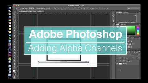 how to use the alpha chanel at photoshop|create alpha channel photoshop.